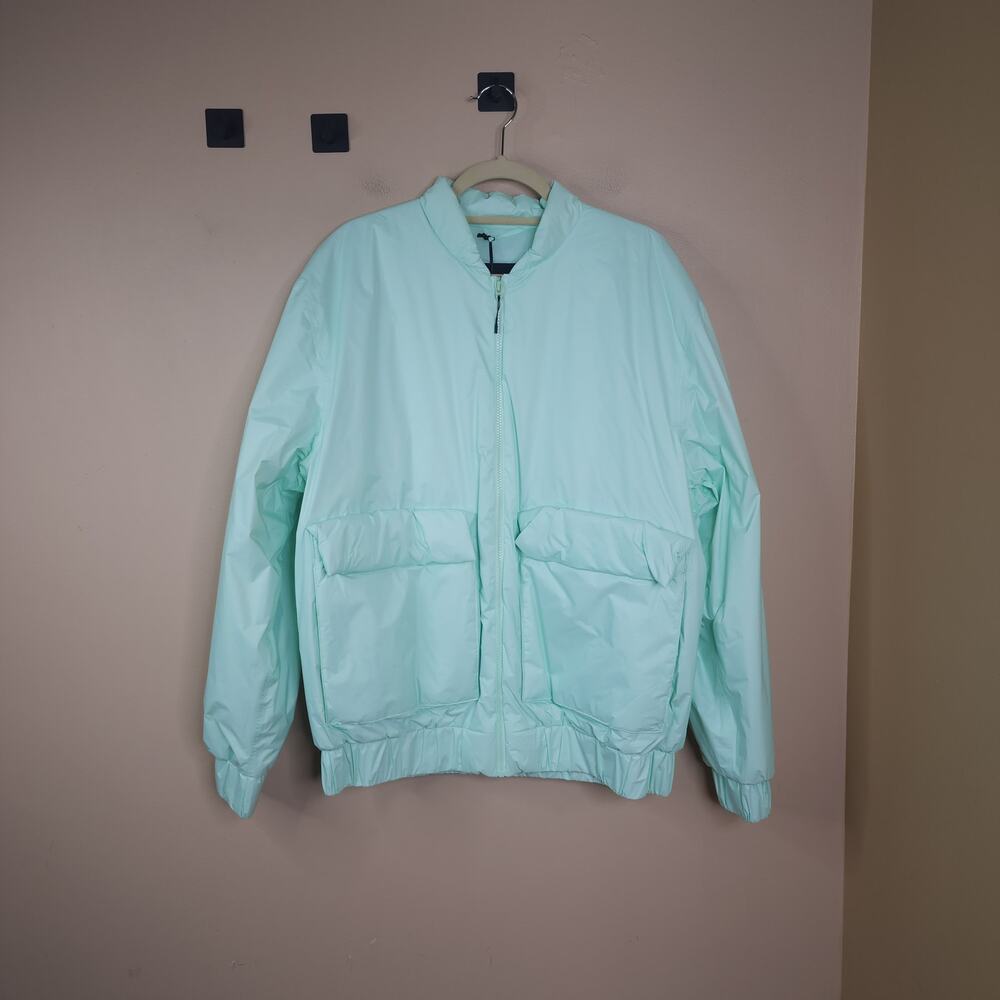 Rains Fuse Bomber Jacket in Mineral Size L